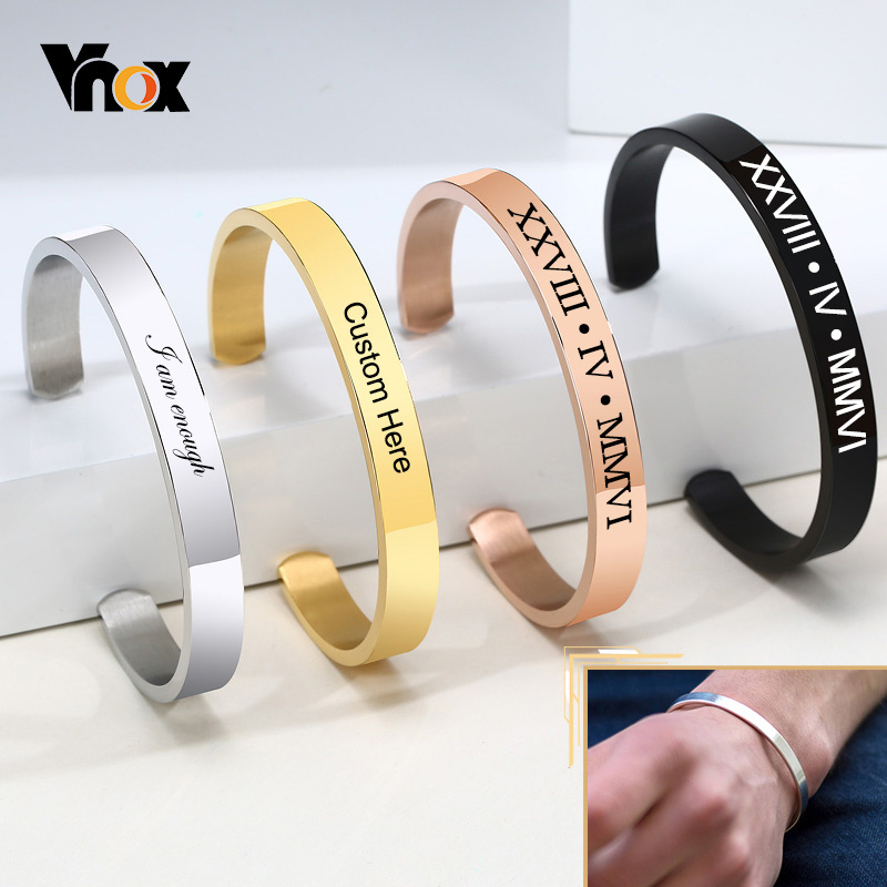 Vnox – Bracelet classique de b - Coordinates Bracelet avis et prix